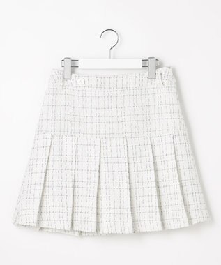 Feroux プリーツミニ スカート ホワイト系1