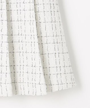 Feroux プリーツミニ スカート ホワイト系1