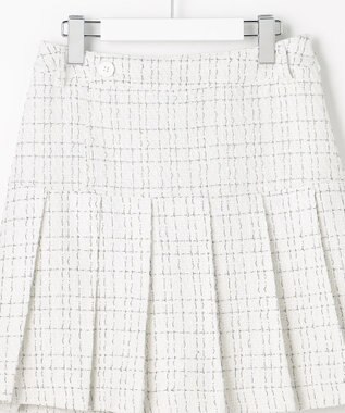 Feroux プリーツミニ スカート ホワイト系1