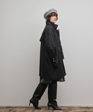 GRACE CONTINENTAL パディングマルチwayコート ブラック