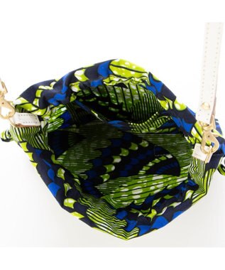 UNBILLION ペルケ perche / マリ・Harmony for peaceバゲット2wayショルダー グリーン