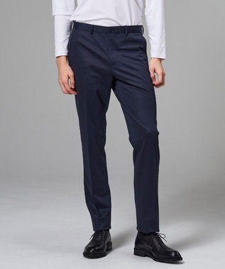 JOSEPH HOMME スプリングウールジャージー    テーパードパンツ / CITY ネイビー系