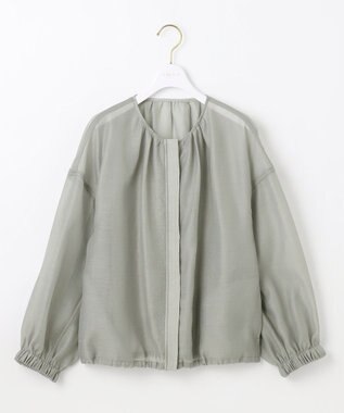 ANY SIS 【洗える】ドルマンシアー ブルゾン ライトカーキ