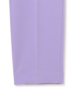 23区 【洗える】トロピカル2WAYストレッチ テーパード パンツ ライラック系