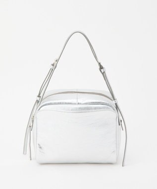 russet kuubo ボックストートバッグ(CE-1633) Silver