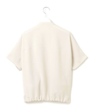 23区 【一部店舗限定/吸水速乾/UVカット/接触冷感】ストレッチジョーゼット フレンチスリーブ ブルゾン ベージュ系