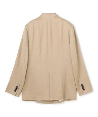 BEIGE， MICA / リネンブレンドテーラードジャケット  L.Taupe