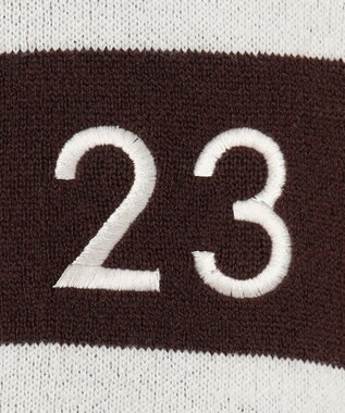 23区GOLF 【WOMEN】リバーシブルニットブルゾン ダークブラウン系2