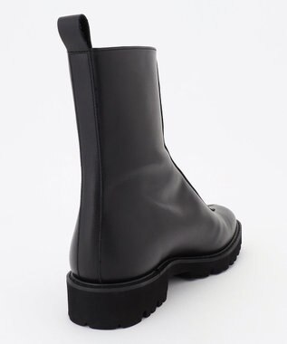 23区 センター ジップ ブーツ ブラック系