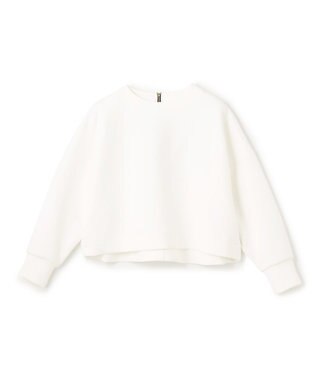 UNFILO BEAUTY FORM JERSEY クロップド トップス ホワイト