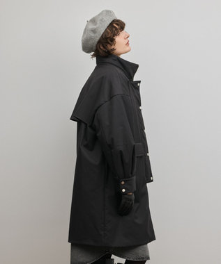 GRACE CONTINENTAL パディングマルチwayコート ブラック