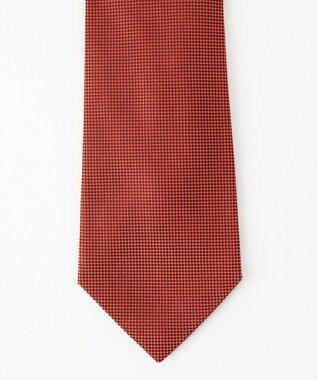 J.PRESS MEN 【GEOMETRIC JACQUARD COLLECTION】ジオメトリックジャガード ネクタイ オレンジ系