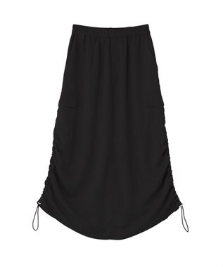 Green Parks サテンカーゴスカート