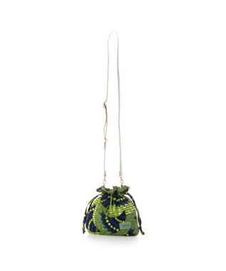 UNBILLION ペルケ perche / マリ・Harmony for peaceバゲット2wayショルダー グリーン