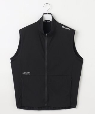 23区GOLF 【MEN】【ストレッチ/撥水】ライトベスト 清涼感と機能性 暑い季節もさわやかに ブラック系