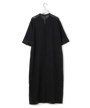 23区 【SLOW/一部店舗限定】モチーフレース ワンピース ブラック