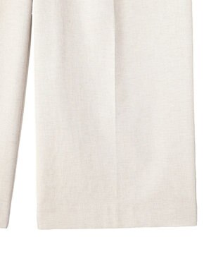 YECCA VECCA メタルホックワイドパンツ Light Beige