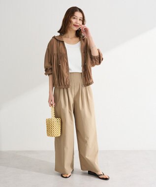 Green Parks シアーマウンテンパーカー Brown