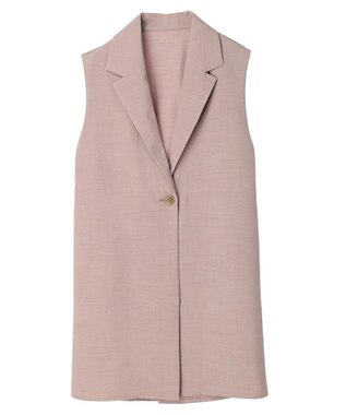 earth music&ecology バックデザインジレ Mocha