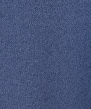 23区 ウールカシミヤビーバー ノーカラー コート ダルブルー系