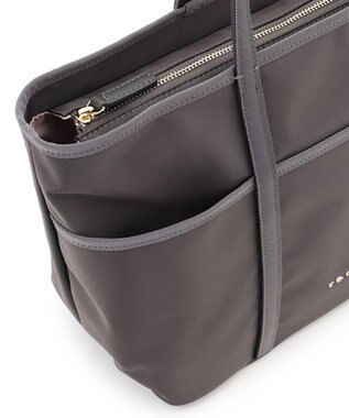 TOCCA  T-LETTERA NYLON BAG ナイロンバッグ【A4サイズ対応】 ライトグレー系