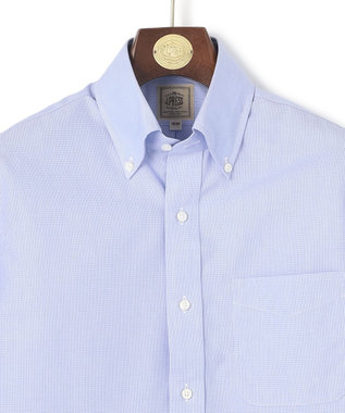 J.PRESS MEN 【Single Needle Tailoring / 形態安定】マイクログラフチェック シャツ / B.D. ネイビー系3