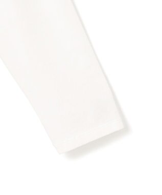 23区 S 【ご好評につき新色追加】ナチュラルコットンベアコンビ ペプラム カットソー ホワイト系