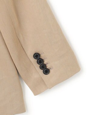 BEIGE， MICA / リネンブレンドテーラードジャケット  L.Taupe