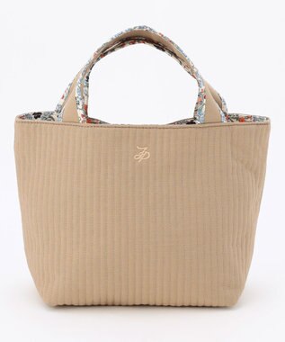 J.PRESS LADIES 【WEB限定カラーあり・リバーシブル】キルティング ミニトートバッグ