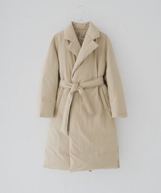 KWD 【日本製/高品質ダウン】KWD DOWN COAT ダウンコート ベージュ