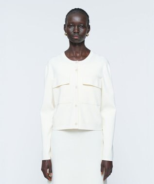 JOSEPH フルニードルビスコース　ニットジャケット