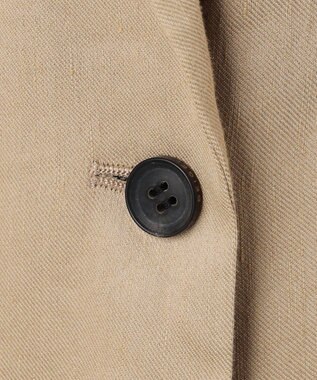 BEIGE， MICA / リネンブレンドテーラードジャケット  L.Taupe