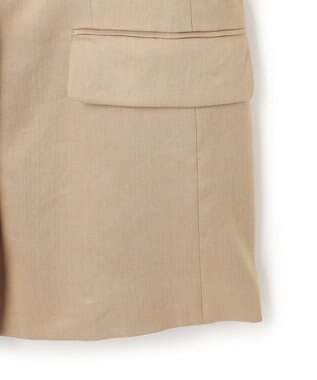 BEIGE， MICA / リネンブレンドテーラードジャケット  L.Taupe