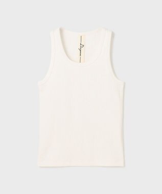 GRACE CONTINENTAL テレコカットトップ ホワイト