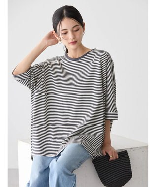 AMERICAN HOLIC ドルマンカットチュニック Border