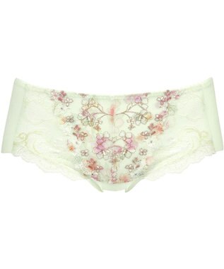 Wing ショーツ Wing Lesiage 【2920シリーズ】 PB2920・PB2921とペア やさしいフィット感 アウターにひびきにくい(バック裾) はきこみ丈あさめ PF2921 ウイング／ワコール グリーン