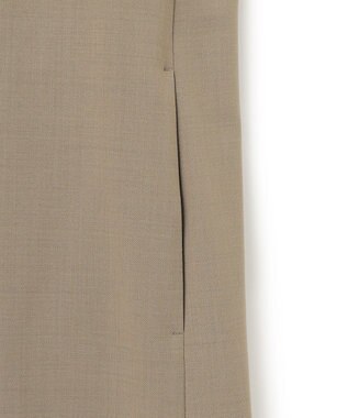 ICB 【洗える】ウール2WAYストレッチ ジレ フォーン系