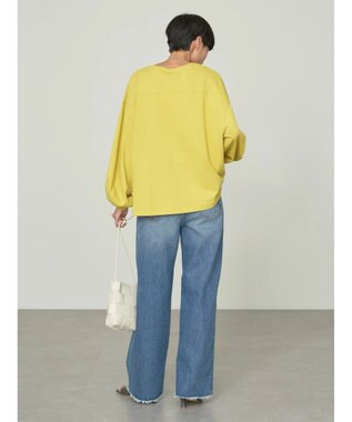 AMERICAN HOLIC 袖ボリュームカットプルオーバー Yellow