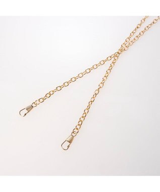 UNBILLION カシュカシュ cachecache / チェーンショルダー付きクラッチバッグ ベージュ