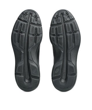 ASICS WALKING ハダシウォーカー メンズ 3E相当 ブラック×ブラック