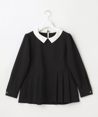 Feroux 【洗える】2WAY 美シルエット セットアップ ブラック系