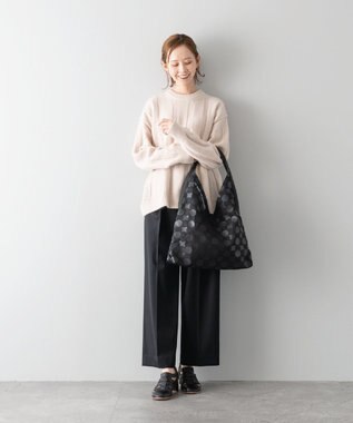 MIYABIYA La quoh with kirakaracho  南蛮七宝ベーシックプリント モードショルダー 玄(ブラック)