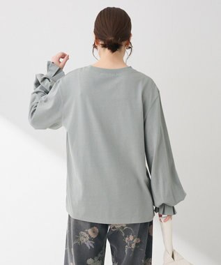 Green Parks ・ＳＵＧＡＲ　ＳＰＯＯＮ　タックスリーブロンＴＥＥ Gray Beige