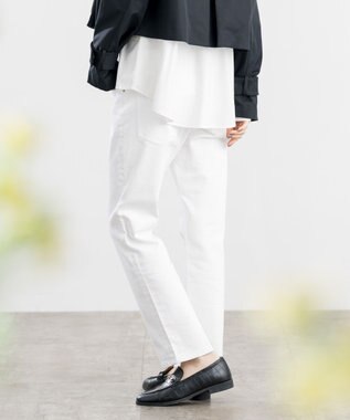 ONWARD Reuse Park 【23区】パンツ春夏 ホワイト