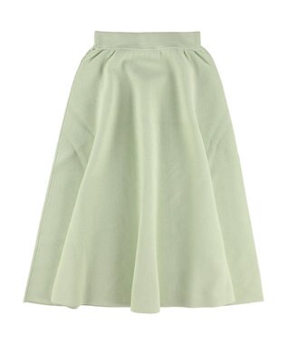 Green Parks ミラノリブフレアスカート Mint