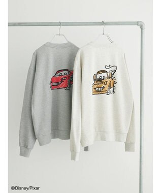 Green Parks Ｃａｒｓ／バックプリント裏毛プルオーバー Oatmeal