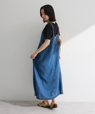 Green Parks ライトデニムキャミワンピース Indigo