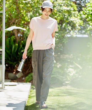 UNFILO 【新色追加！/UVケア/接触冷感/抗菌防臭】スゴ機能 コンパクトニットＴ ローズ系