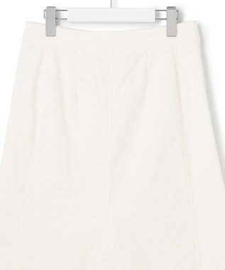 23区 【SLOW】ストレッチ コーデュロイ ゴアード スカート オフ系