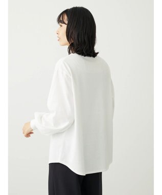 Green Parks ＳＥＴ２点モックネックカノコベスト＋ロンＴＥＥ Light Beige